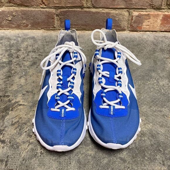 Nike Royal Blue Kentucky Wildcats React Element 55 Sneakers Size 6.5 main image 8